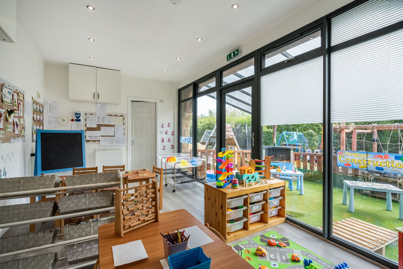 Bright indoor and outdoor play space at Bonnyrigg