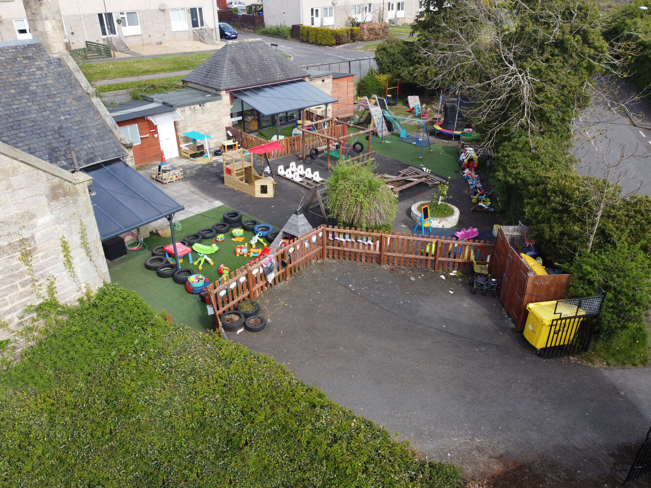 Aerial view of Start Bright Bonnyrigg
