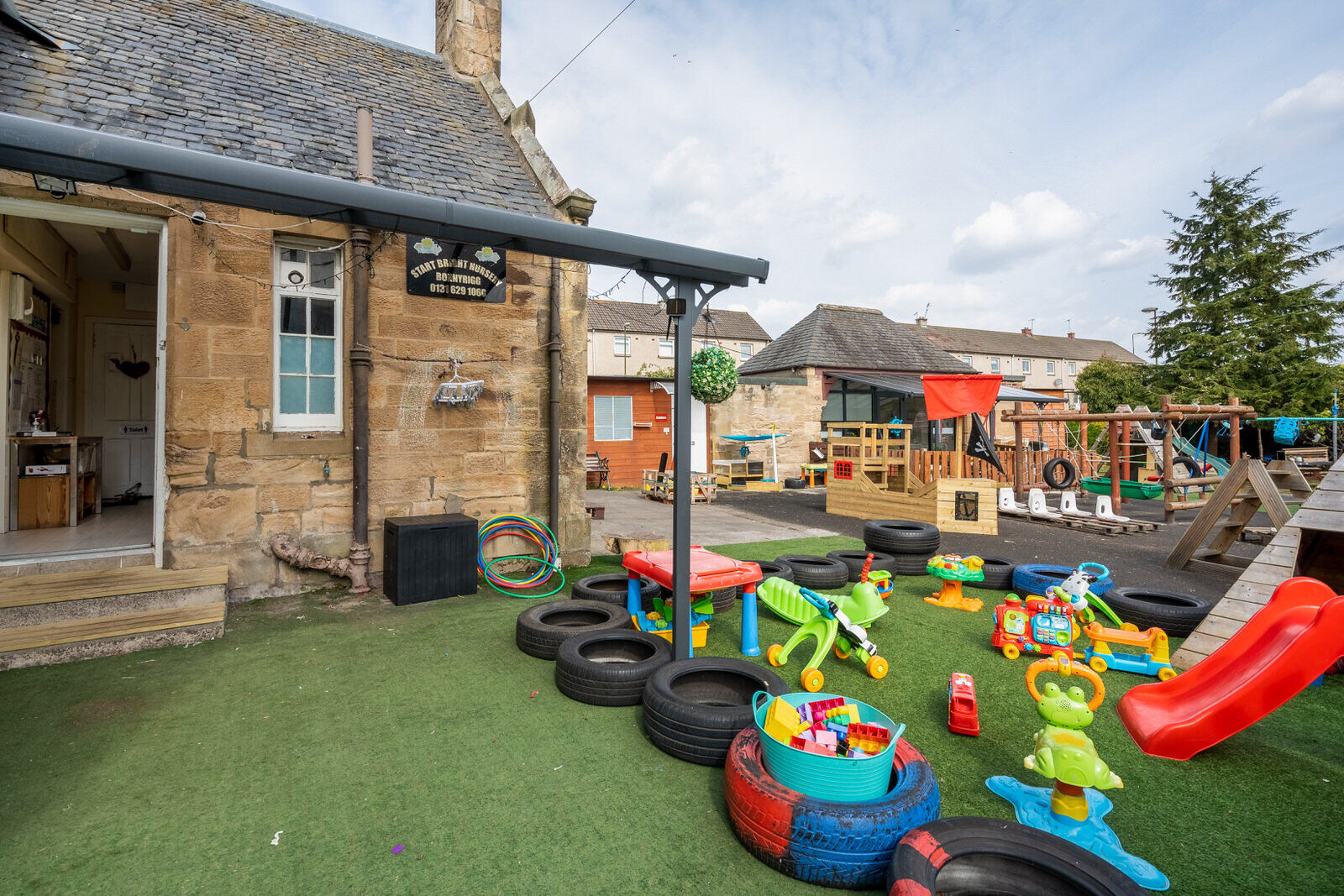 Bonnyrigg nursery and garden from another welcoming angle