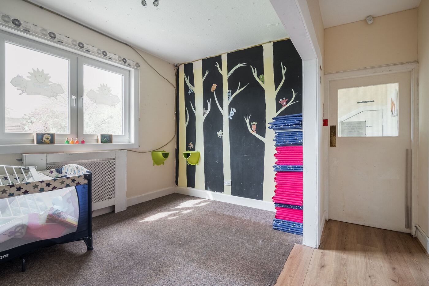 Comfortable sleep room at Gilmerton