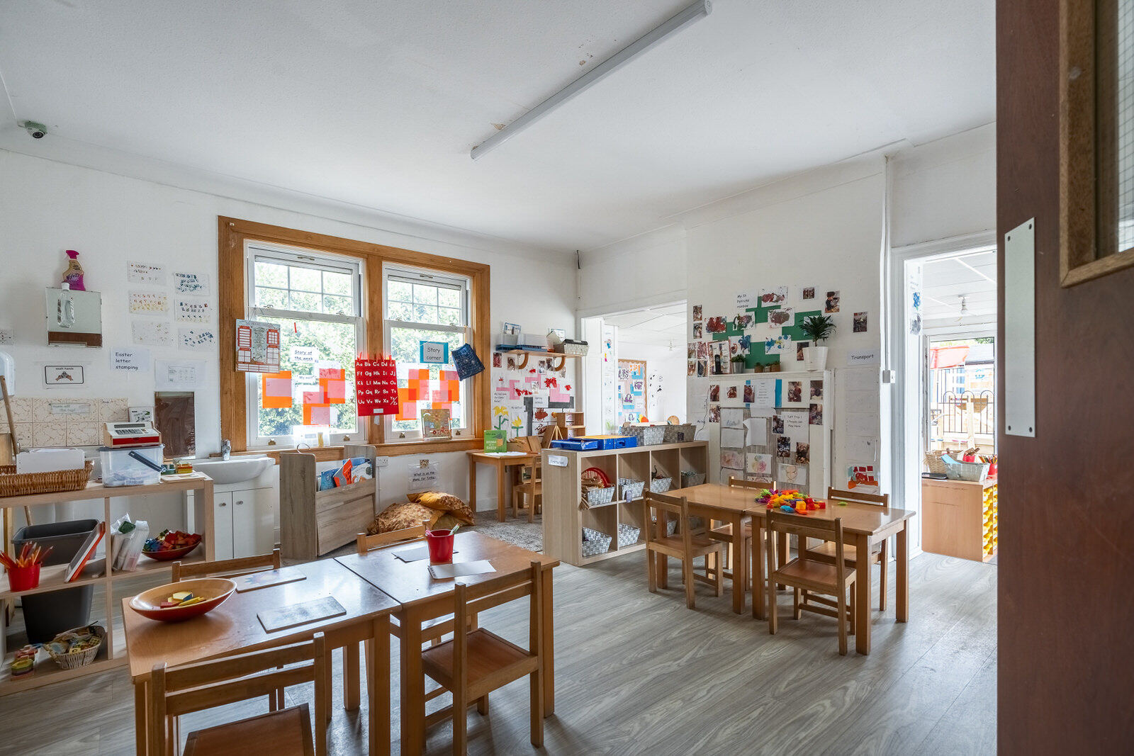 A bright, colourful playroom at Start Bright Gilmerton